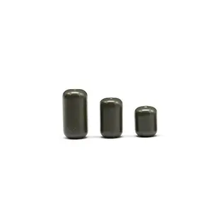 Fish-Field Tungsten Barrel Fishing Weight quantity varies - Matt Black Bass Bluegill Crappie Panfish lure weight