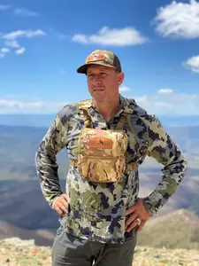 Life is Now Outdoors Predator Hunting Binocular Chest Pack-MultiCam