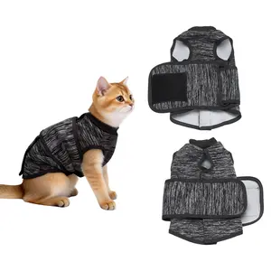 PETAXCELL Dog Anxiety Calming Hoodie Breathable Dog Anxiety Jacket Vest Coat Adjustable Pet Hoodie with Hood Keep Pet Calm / Intended for Thunder/Fireworks/Separation