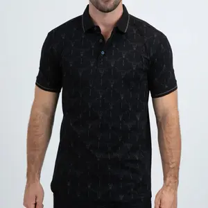 Men’s Western Polo Shirt – Stretch Cotton – Modern Fit