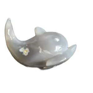 Drusy Agate Dolphin Figurine Handcrafted Gemstone Sculpture for Home Decor & Collectibles Earth Tone Crystal Decorative Accent energy healing high vibe crystals fast delivery