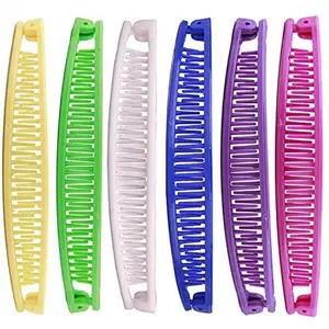 Banana Clips Hair for Women Vintage Large Bananas Hair Clip for Thick Fine Hair Banana Combs Barrettes