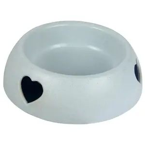 Dog Bowl with Heart Decor – A Cute and Functional Feeding Solution for Your Furry Friend