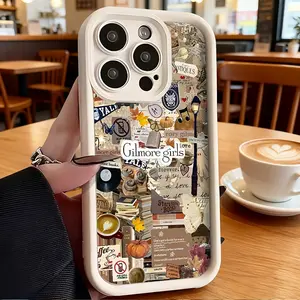 Gilmores Girls Theme Phone Case, Fits iPhone Models 17/16e/16/15/14/13/12/11 Mini Pro Max Air Xx Rx Sm Ax 8/7+/plus, Anti-Drop Protective Soft Tpu Back Cover