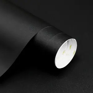 Solid Wallpaper, Thick Matte Contact Paper, Decorative Peel and Stick Wallpaper, Shelf Liner, Cabinet Table Door, Waterproof Vinyl