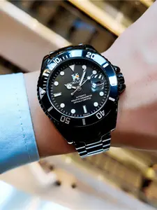 Luxury Submariner Series Ghost Watch Men Mechanical Hollow Automatic High-End Fashion Business Casual Unique Cool Versatile Mens Watch