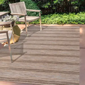 JONATHAN Y Bo Modern Farmhouse Wide Stripe Indoor/Outdoor Area Rug; for Living Room, Kitchen, Bedroom, Dining Room, Patio, Porch, Backyard