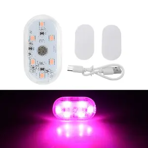 Car Touch-Control LED Ambient Light USB Wireless Footlight Storage Box Trunk Lighting Decorative Ambient Light