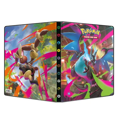 pokemon binder for big cards Amazon.com: Jumbo Card Binder for Pokemon Jumbo Cards, iofeiwak® Oversized  2 Pockets Card Binder with 3 Rings - Holds 80 Cards with 40 Removable  Sleeves