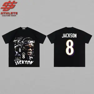 [LEO] Lamar Jackson 8 Bootleg For Ravens Flock High-Quality 100% Cotton T-Shirt (Made In US), Ravens Nation Football Shirt, Game Day Outfits, Gift For Football Fans Youth & Adult.