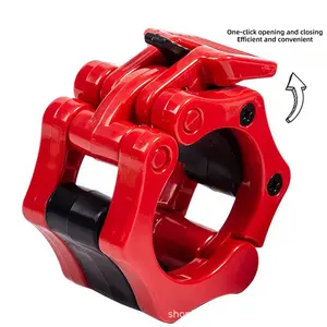 Dumbbell accessories fixed nut 2.52.8 cm double safety anti-loosening hex nut round nut screw clasp