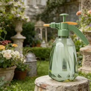 High Capacity Pressurized Spray Bottle, 50.72 Ounce Large Volume Handheld Sprayer, Multipurpose Water Spray Bottle for Indoor Outdoor Plant Watering, Household Cleaning and Gardening Use.