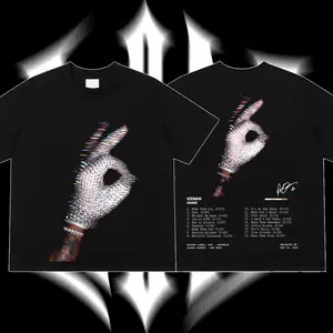 [MusicStyle] Drake - Ice Man Tracklists Official Graphic For Team Drizzy High-Quality Cotton T-Shirt, Drake Drizzy Fan Graphic Tee, Ice-Man Album Merch Streetwear Graphic Shirt, Gift for Drake Fans Vintage Collector Tee