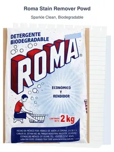 ROMA Powerful Stain Remover Laundry Detergent Powder, 2 Kg Powder All-Purpose Cleaners