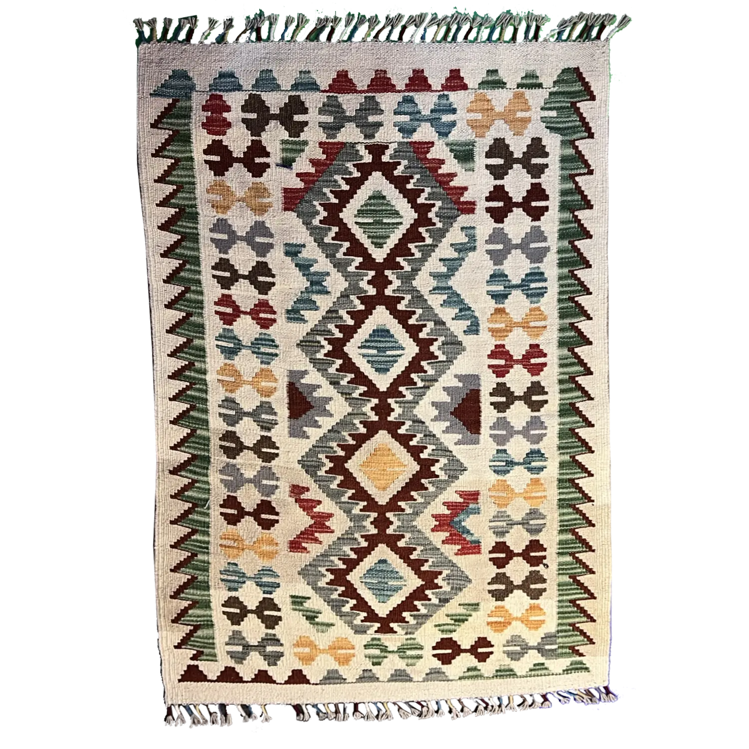 Kilim Tribal Handwoven Rug 2’7’’ X 4’8’’