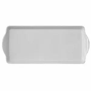 Reston Lloyd Melamine Plastic Tidbit Tray, BPA-Free, Food Safe, Multipurpose Platter Serving Tray, Bathroom/Table Organizer