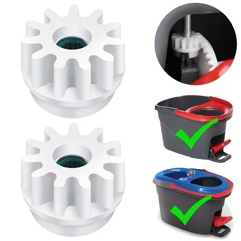 Spin Mop Bucket Pedal Repair Kit for OCeda EasyWring System – Clutch, Gear & Sprocket Replacement Parts, Heavy-Duty Floor Mop Fix Kit, Easy Install