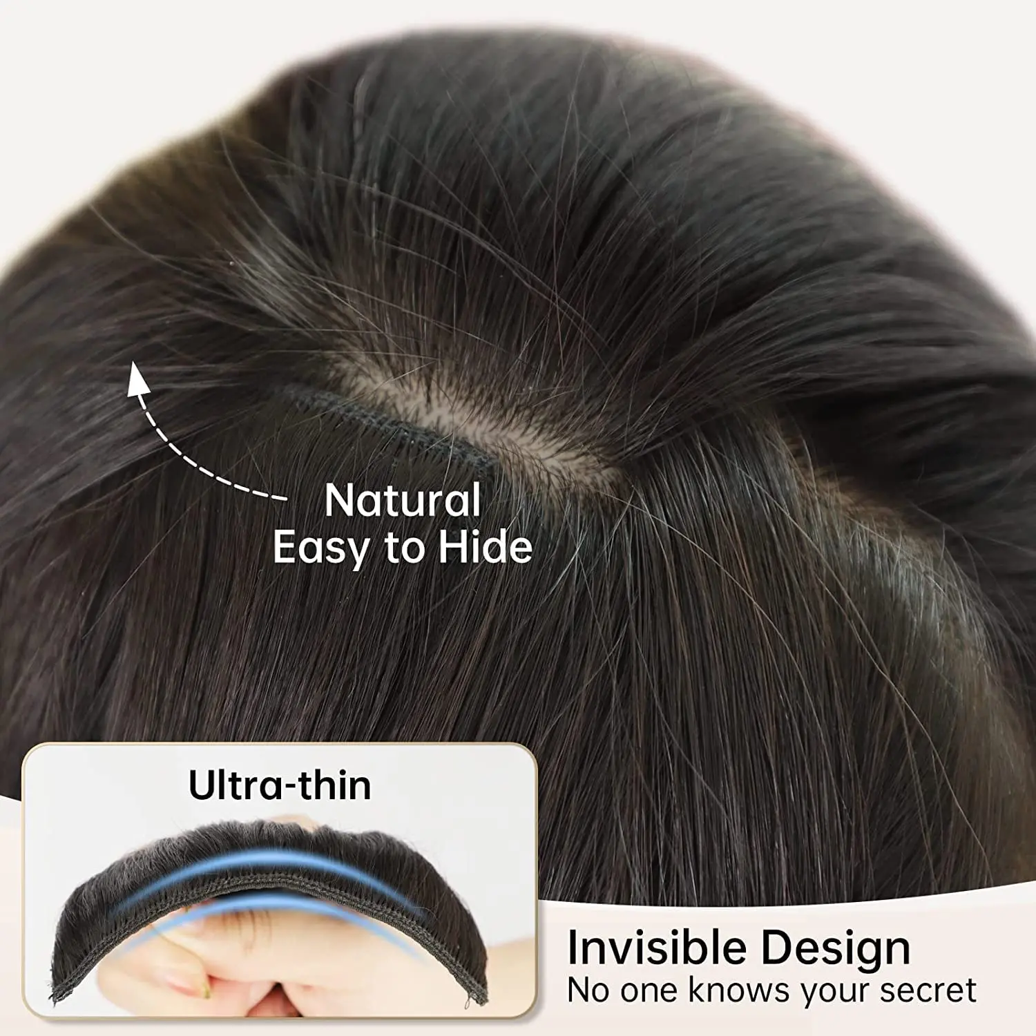 AISI HAIR 4PCS Long Wavy Hair Extensions 20/24 Inch Synthetic Thick Hairpiece for Women Double Weft Construction Non-Slip Clips Comfortable Wear AISI HAIR 4PCS Long Wavy Hair Extensions 20/24 Inch Synthetic Thick Hairpiece for Women Double Weft Construction Non-Slip Clips Comfortable Wear