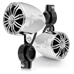 Waterproof Off-Road Speakers 20W Marine Grade Chrome 2.25" Woofer