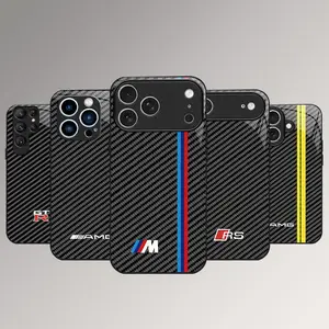 [Includes MagSafe] for iPhone 17 16 15 14 13 air pro promax plus Carbon fiber texture mirror mobile phone case glass case 995