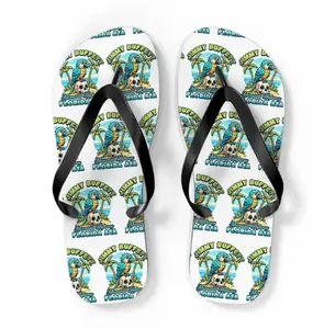 [Ship From US] - Tropical Parrot Flip Flops – Florida A1 Graphic Beach Sandals for Summer