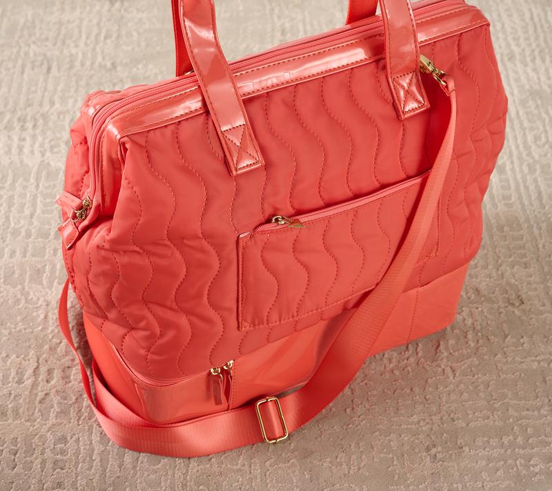 Triforce 21" Hardside Carry-On Luggage with Weekender Bag