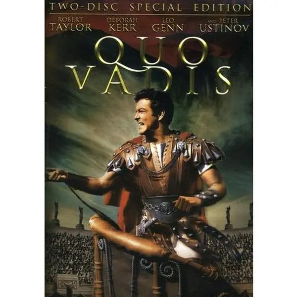 Quo Vadis Movie DVD Video Disc - 2008 Release, Remastered, Special Edition, Dolby, English Audio Biography Drama