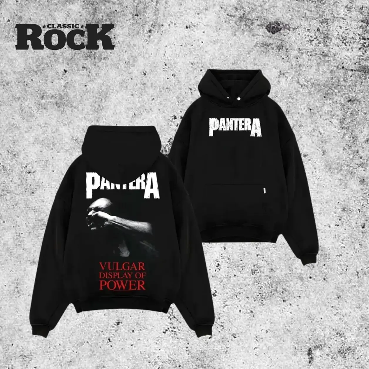 Pantera Premium Heavyweight Hoodie, Vulgar Display Of Power Back Print Graphic Pullover, Metal Band Vintage Hoodie, Concert Fans Sweatshirt, Streetwear Unisex Graphic Hoodie, Gift For Pantera Fans R40