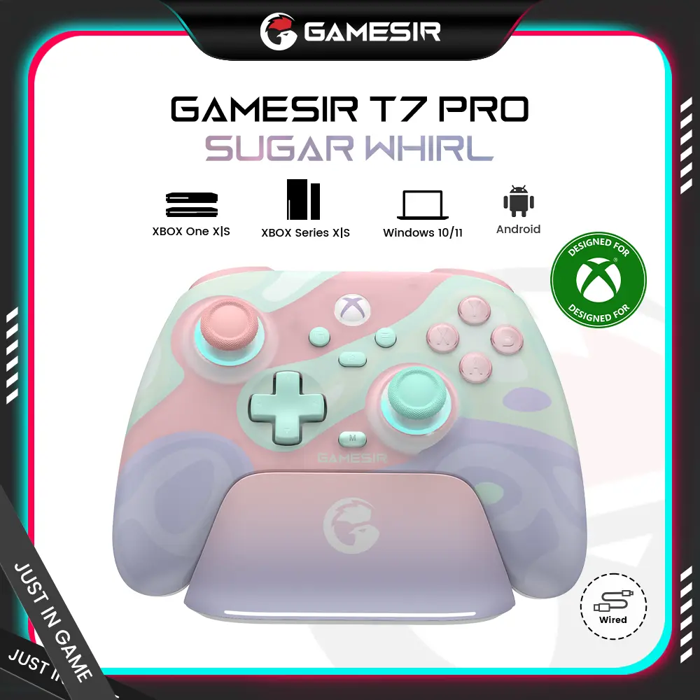 GameSir T7 Pro Sugar Whirl Wireless Controller for XBOX GameSir T7 Pro Sugar Whirl Wireless Controller for XBOX