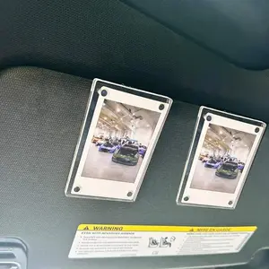 2Pack Visor Clip, Photo Accessory, Picture Clip, Car Sun Visor Holder