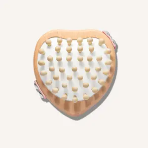 Deep Tissue Booty Massage: MAËLYS TEASE-ME Booty Dimple Brush To Promote Smoother-Looking Skin - Dry Brushes Lumps And Bumps On The Buttocks