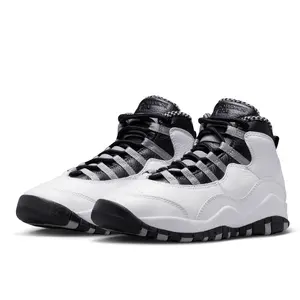 Nike Air Jordan 10 Retro Steel IB7359-104 GS & Women's Fashion Sneaker New
