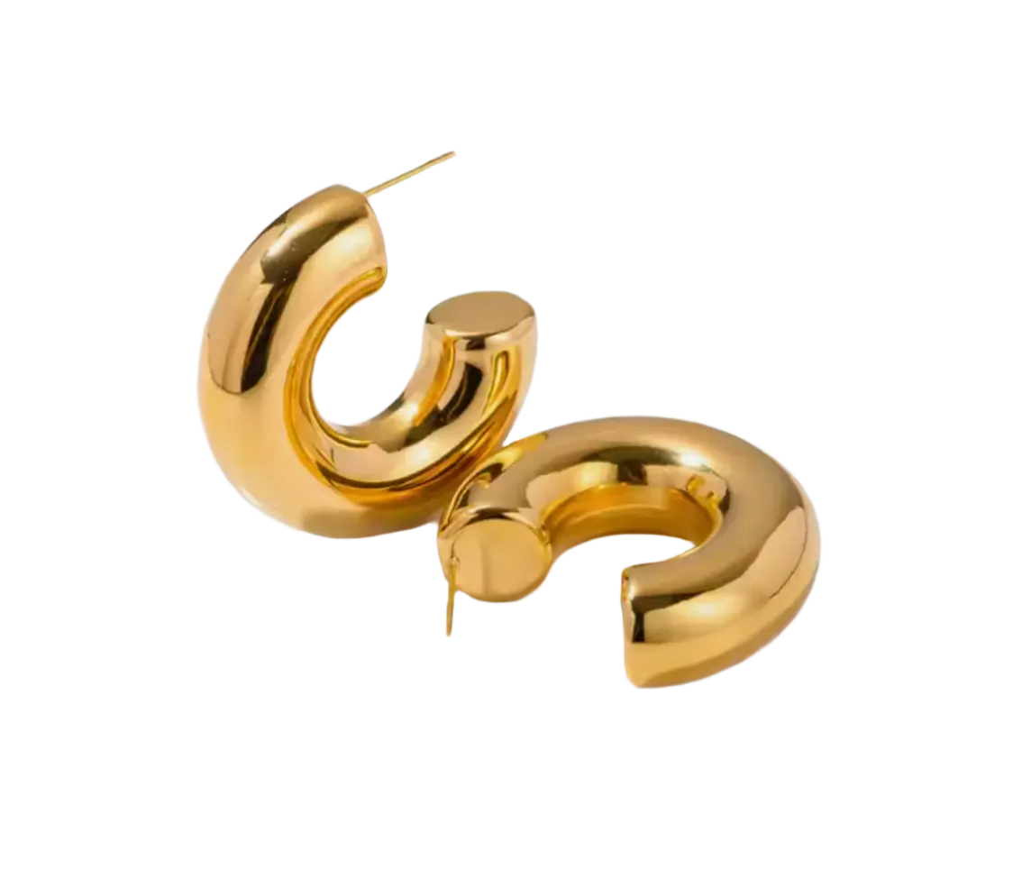 Chunky Hoop Earrings Chunky Hoop Earrings