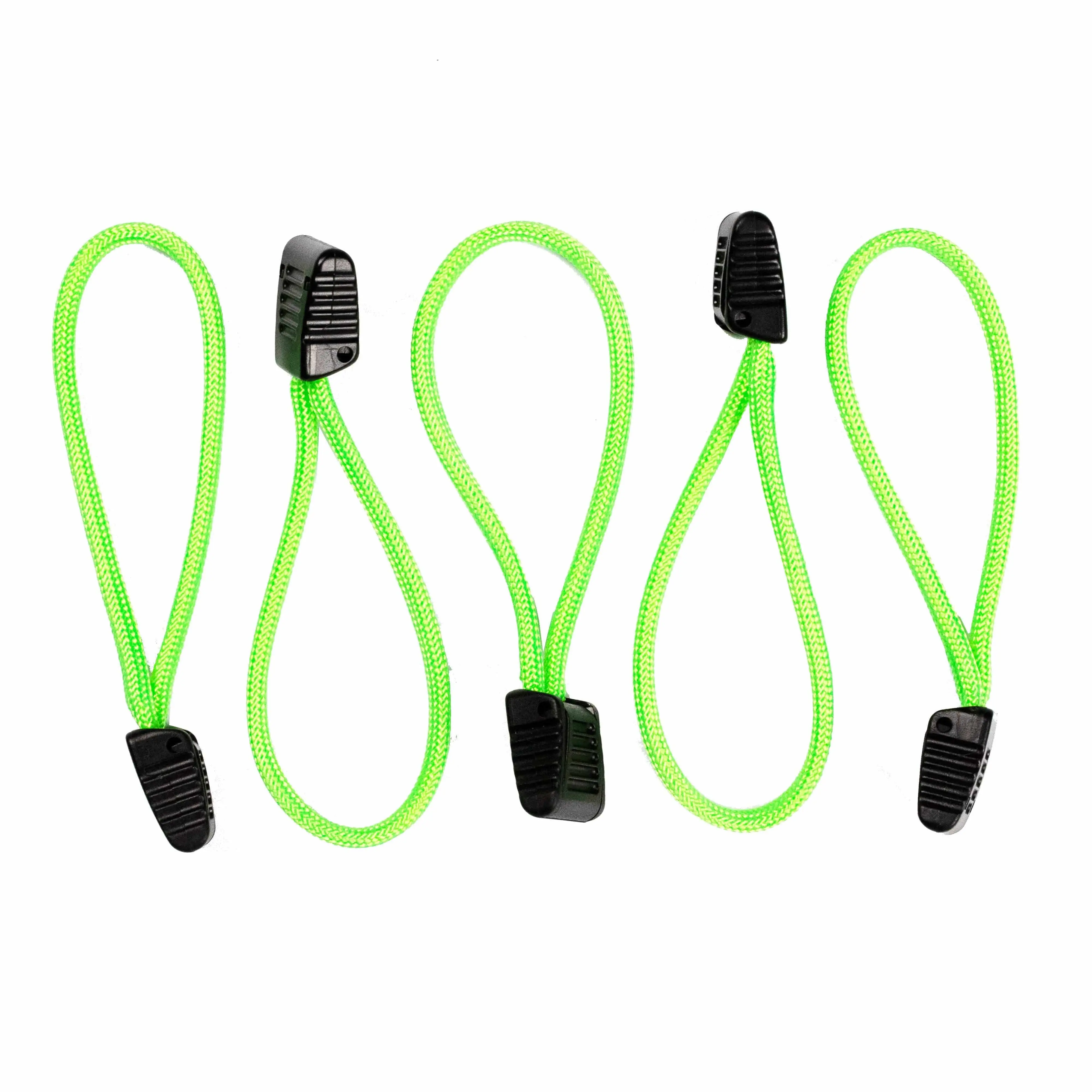 Paracord Zipper Pulls w/ plastic pull - qty 3 OR 5 - Made in USA 550 Paracord