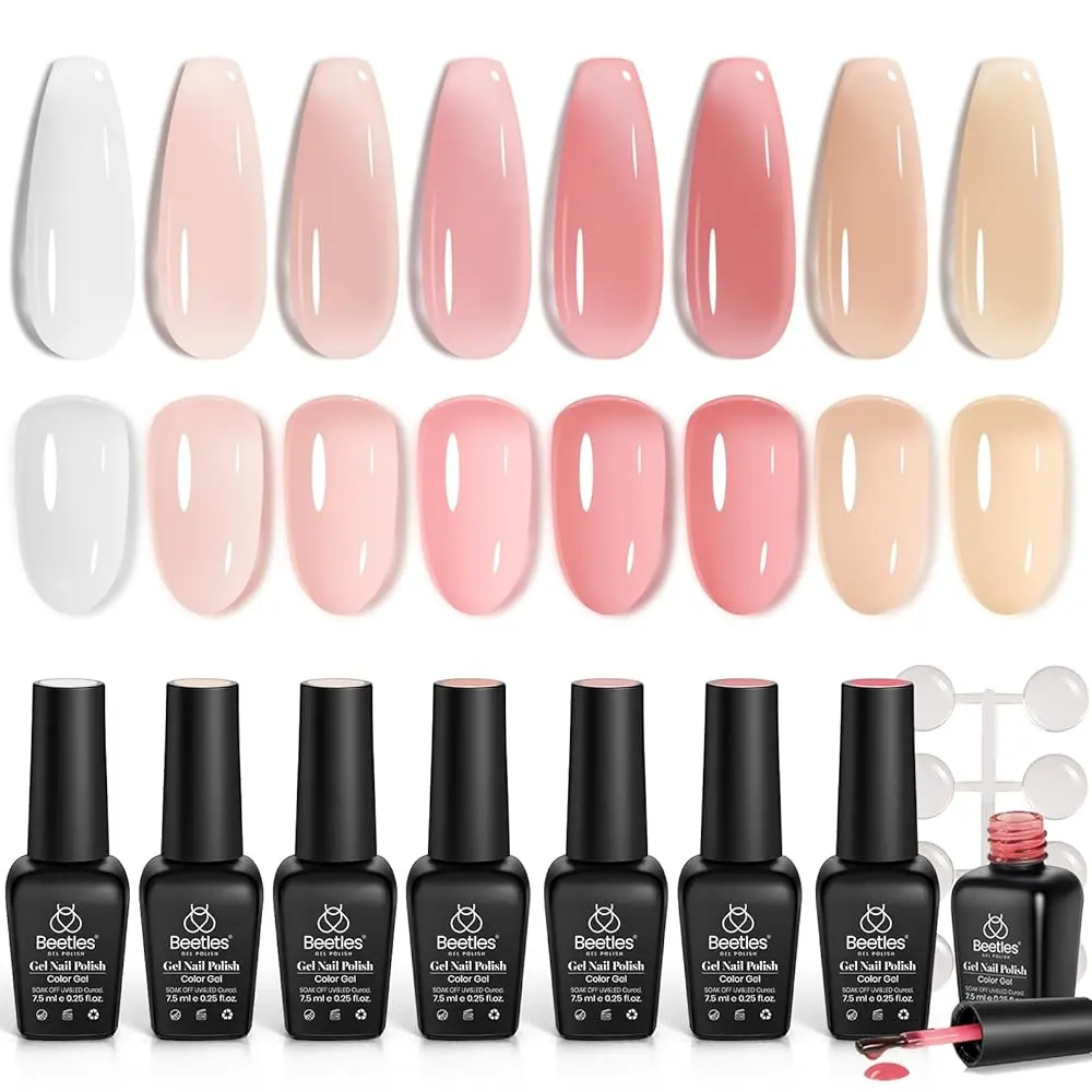 8 Color Classic Jelly Nude