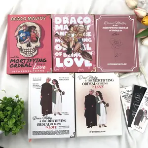 Draco Malfoy & The Mortifying Ordeal of Being in Love Book with Bookmark | Dramione Fanfiction | Dark Fantasy Romance Edition | BookTok Favorite Gift