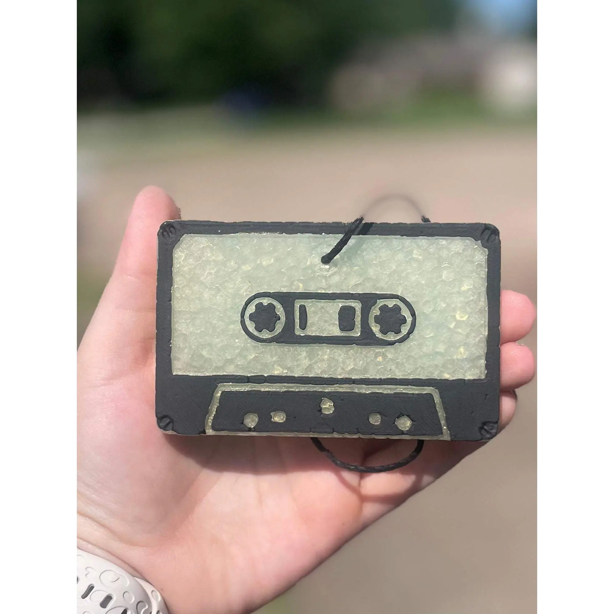 Casette Tape Freshie with Cardstock Option