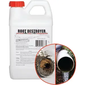 Root Destroyer - 5lbs - Root  for Sewer, Pipe & Drain Lines, Septic Tanks and Septic Systems - Stops  Growth & Safe for  Plumbing - Pure Copper Sulfate