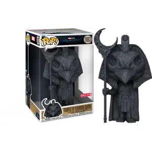 Funko POP! Marvel Studios Moon Knight 10 Inch Temple of Khonshu Statue #1053 Exclusive
