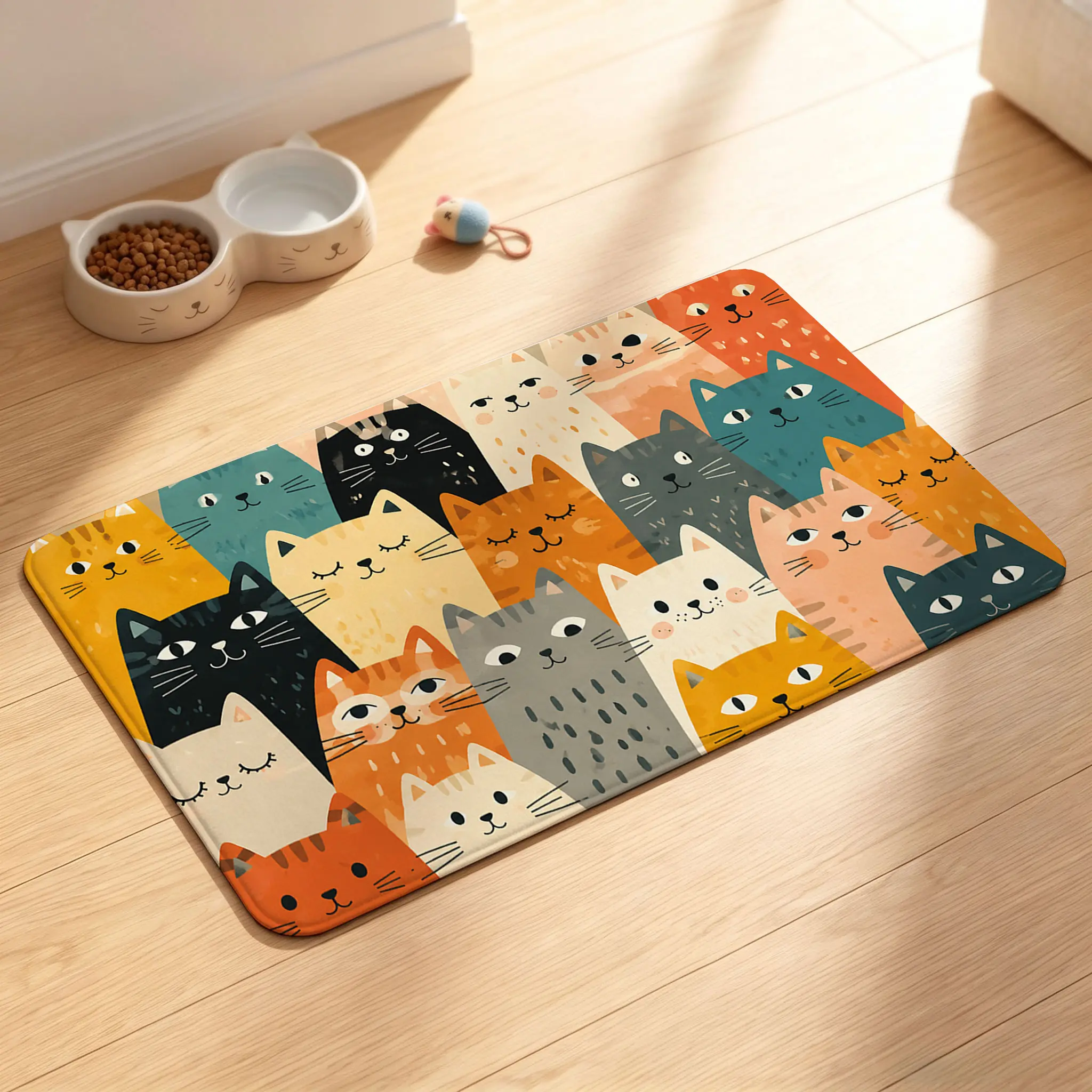 Soft PVC Pet Mat - Waterproof, Anti-Slip, Washable Household Pet Crate & Floor Pad for Small to Large Dogs
