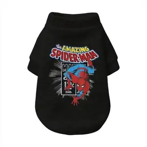 Marvel Spider-Man Pet Cardigan Sweatshirt - Casual Top Inspired by Marvel Character for Fans, Spider-Man Theme, Cardigan Style, Comfortable Wear
