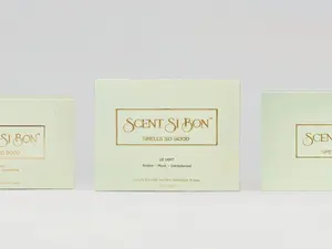 Scent Si Bon Le Vert Bundle, Includes One Of Each Le Vert Detergent Sheets, Le Vert Dryer Sheets, & Luxury Display Box, Eco-Friendly, Infuse Your Clothes with a Fragrant Scent