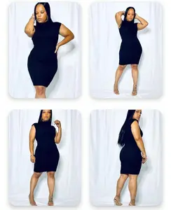 maya - black textured mini dress