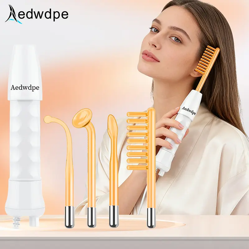 High-frequency beauty device, electrotherapy device, high-frequency ozone acne removal device, ozone device, physical therapy, microcurrent cosmetic beauty instrument, skincare, skin-tightening device, for daily use, an ideal gift choice.