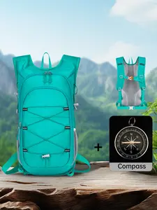 Outdoor Hiking Backpack with Compass, Lightweight Durable Fabric, Ideal for Outdoor Sports and Mountain Climbing Travel