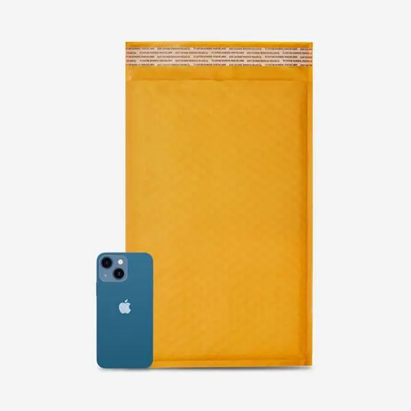 IPACKNOW 100 PC #5 10.5x16 Inches 100 Pack Inches Kraft Bubble Mailers Yellow Shipping Padded Envelopes Self Seal Waterproof Cushion Envelopes