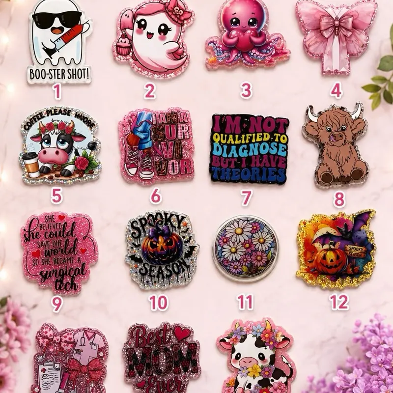 Custom Acrylic Magnets | Cute Fridge Decor Custom Acrylic Magnets | Cute Fridge Decor