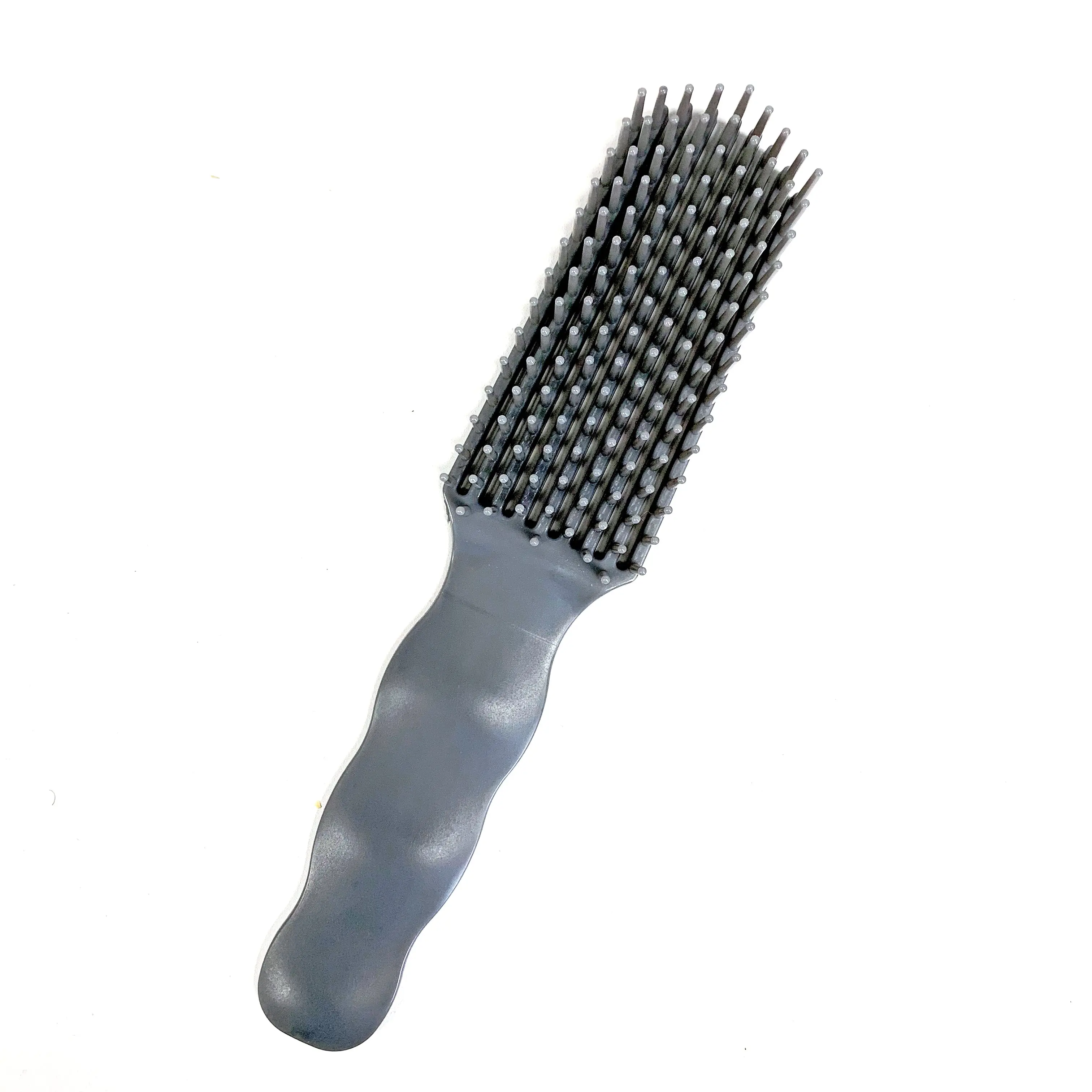PuffCuff TangleMaster Anti-Static Detangling Brush for Thick, Curly, and Coily Hair - Gently Detangles Wet Hair to Reduce Breakage, Anti Static Hairbrush, Hair Detangling Comb