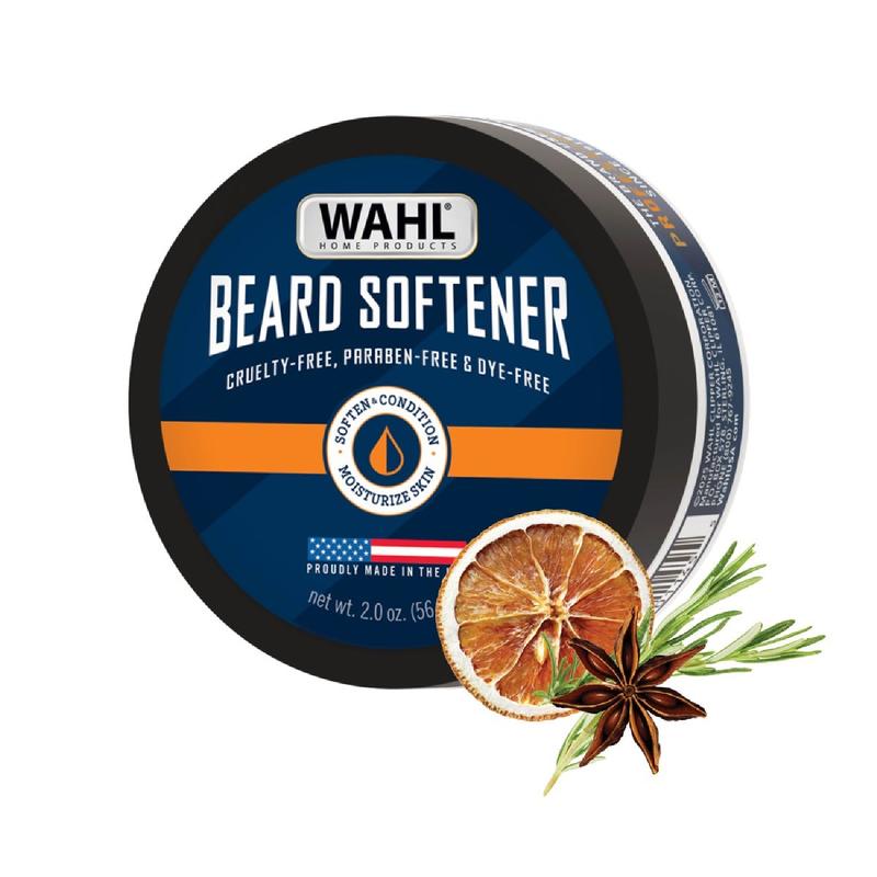 Wahl Beard Softener - 2 oz Conditioning Beard Softener, Moisturizes Hair & Softens Skin Underneath – Beard Softener for Men Relieves Itch & Conditions Hair, Subtle Masculine Scent - Model 3028691 from Wahl Clipper
