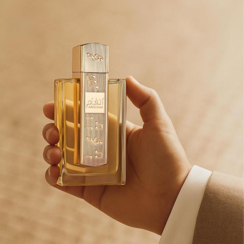 Lattafa Angham Eau de Parfum - Citrus Lavender Musk Amber Vanilla - Long Lasting Fragrance for Unisex 100ml Pink Natural Scent Perfume Scented Matte